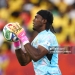 TORONTO, ONTARIO - JUNE 17: Ghana goalkeeper Lawrence Ati Zigi controls the ball during the FIFA World Cup 2026 Group L match between Ghana and Panama at Toronto Stadium on June 17, 2026 in Toronto, Ontario. (Photo by Robert Cianflone/Getty Images)