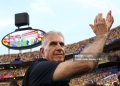 KANSAS CITY, MISSOURI - JULY 03: Carlos Queiroz, Head Coach of Ghana, looks on before the FIFA World Cup 2026 Round of 32 match between Colombia and Ghana at Kansas City Stadium on July 03, 2026 in Kansas City, Missouri. (Photo by Julian Finney - FIFA/FIFA via Getty Images)