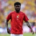 KANSAS CITY, MISSOURI - JULY 03: Christopher Bonsu Baah #13 of Ghana warms up during the FIFA World Cup 2026 Round Of 32 match between Colombia and Ghana at Kansas City Stadium on July 03, 2026 in Kansas City, Missouri. (Photo by Luke Hales/Getty Images)