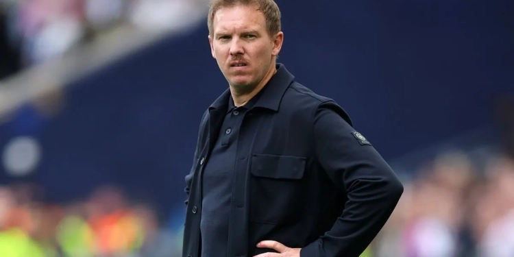 Germany head coach Julian Nagelsmann