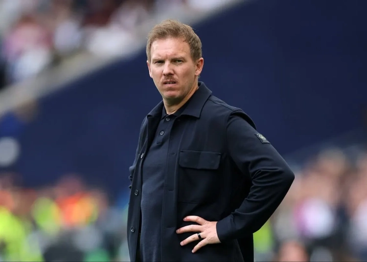Germany head coach Julian Nagelsmann