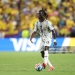 KANSAS CITY, MISSOURI - JULY 03: Gideon Mensah #14 of Ghana controls the ball during the FIFA World Cup 2026 Round of 32 match between Colombia and Ghana at Kansas City Stadium on July 03, 2026 in Kansas City, Missouri. (Photo by Michael Regan - FIFA/FIFA via Getty Images)