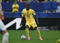 PHILADELPHIA, PA - JUNE 27: Kojo Peprah Oppong #21 of Ghana looks on during the FIFA World Cup 2026 Group L match between Croatia and Ghana on June 27th, 2026 at Philadelphia Stadium in Philadelphia, PA.((Photo by Terence Lewis/Icon Sportswire via Getty Images)