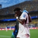 KANSAS CITY, UNITED STATES - JULY 3: Marvin Senaya (26) of Ghana leaves the pitch after injury during the 2026 FIFA World Cup Round of 32 match between Colombia and Ghana at Arrowhead Stadium (Kansas City Stadium) in Kansas City, Missouri, United States on July 3, 2026. (Photo by Hakan Akgun/Anadolu via Getty Images)