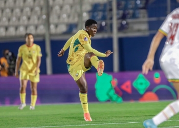 Grace Asantewaa in action against Mali at WAFCON 2026