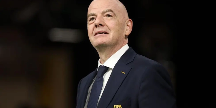 Getty Images
Image caption,
Gianni Infantino was first elected Fifa president in 2016