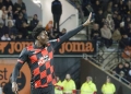 Nathaniel Adjei in action for FC Lorient in the 2-1 win against FC Nantes