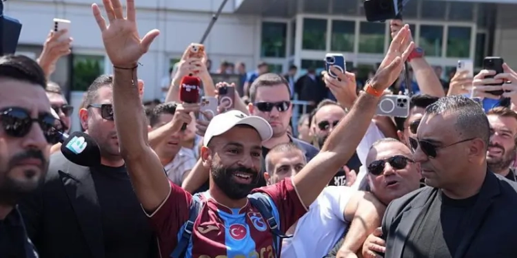 Mohamed Salah scored just seven Premier League goals in his final season at Liverpool