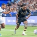HONG KONG, CHINA - AUGUST 1: Antoine Semenyo of Manchester City (R) and Andy Diouf of Inter Milan (L) compete for the ball during the Manchester City v Inter Milan - Pre-Season Friendly at Kai Tak Stadium on August 1, 2026 in Hong Kong, China. (Photo by Eurasia Sport Images/Getty Images)