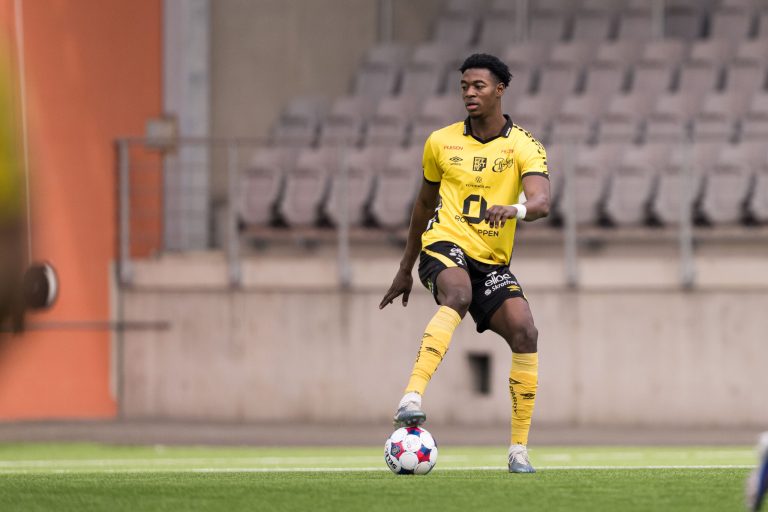 260308 Elfsborgs Rufai Mohammed under fotbollsmatchen i Svenska Cupen mellan Elfsborg och Sirius den 8 mars 2026 i Borås. 
Foto: Jörgen Jarnberger / BILDBYRÅN / COP 112 / JJ0554