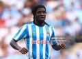 COVENTRY, ENGLAND - AUGUST 14:Caleb Yirenkyi of Coventry City during the pre-season friendly match between Coventry City and AS Monaco at The Coventry Building Society Arena on August 14, 2026 in Coventry, United Kingdom. (Photo by Marc Atkins/Getty Images)