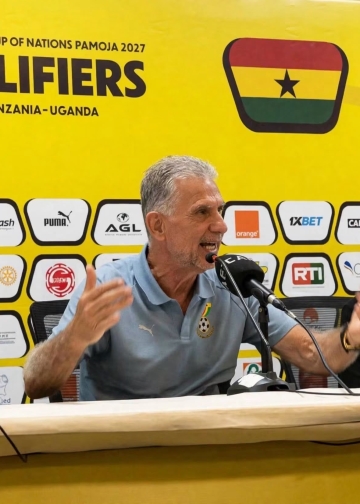 Carlos Queiroz, Black Stars head Coach
