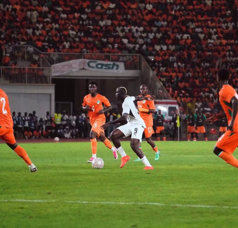 Felix Afena-Gyan against Ivory Coast