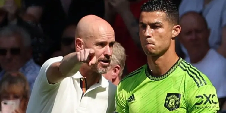 Ronaldo gave an interview in which he said he did not "respect" Ten Hag