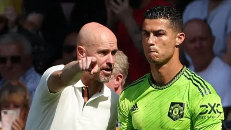 Ronaldo gave an interview in which he said he did not "respect" Ten Hag