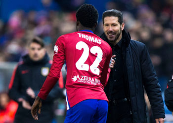 Simeone- ”I rate Thomas Partey very highly”