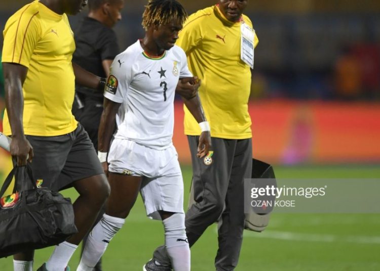 Ghana Star Christian Atsu Taken To Hospital For Scan After picking Injury In Cameroon Game