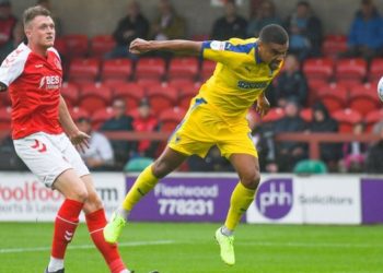 Kwesi Appiah scores in AFC Wimbledon defeat to Fleetwood Town