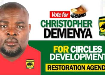 Asante Kotoko NCC Elections: Christopher Damenya chronicles 21 achievable milestone in his #RestorationAgenda manifesto