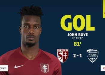 John Boye grabs winner for Metz against Nîmes