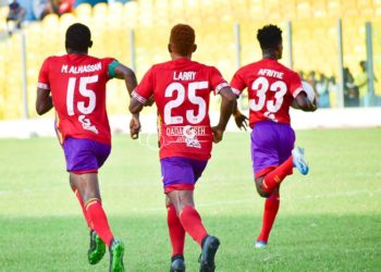 GPL Week 13 Match Report- Inter Allies 1- 1 Hearts of Oak: Mo Alhassan scores late to deny Inter Allies victory