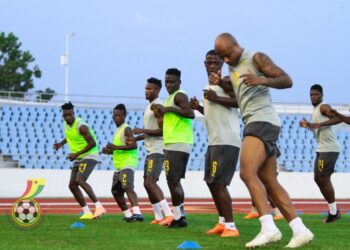 VIDEO: Ten players report on first day of Black Stars training ahead of AFCON qualifiers double-header against Sudan