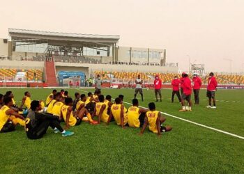 U-20 AFCON: Black Satellites hold recovery training session after Gambia win [+photos]