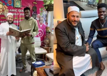 Ghana and Arsenal Midfield Dynamo Thomas Partey Converts to Islam – reports