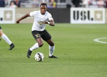 Ghanaian midfielder Prosper Kasim Stars, nets brace in Birmingham win over Charleston Battery