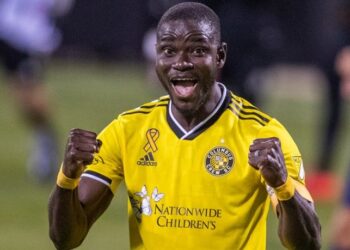 Video: Watch Ghanaian defender Jonathan Mensah’s ‘history making’ goal in MLS for Columbus Crew