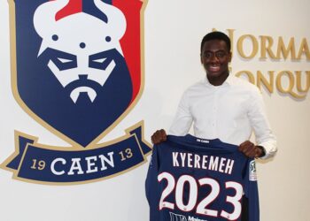 “Leaving Caen last season was quite complicated” – Ghanaian winger Godson Kyeremeh