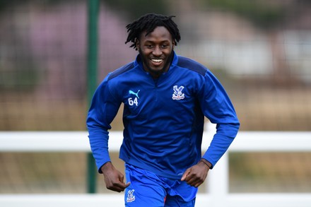 Mandatory Credit: Photo by JAMES FEARN/PPAUK/Shutterstock (12826164by)
Malachi Boateng of Crystal Palace U23 ahead of the Premier League 2 Division 1 match between Crystal Palace U23s and Brighton & Hove Albion U23s at the Crystal Palace Academy Training Ground, Bromley, London on Monday 28th February 2022 | Photo: James Fearn/PPAUK.
Crystal Palace u23 v Brighton and Hove Albion u23, Football, London, UK - 28 Feb 2022