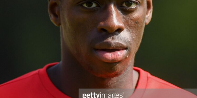 Godson Kyeremeh of Caen during the Friendly match between Caen and Le Havre on July 13, 2019 in Mondeville, France. (Photo by Anthony Dibon/Icon Sport via Getty Images)