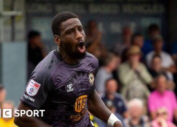 Ghanaian striker Omar Bogle makes League 2 Team of the Day