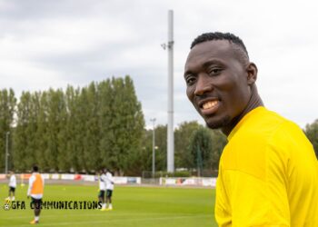 Richard Ofori, Afena-Gyan trains with Black Stars teammates ahead of Brazil clash