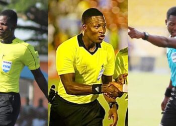 Ghana’s FIFA referees Daniel Laryea to officiate Plateau United Vs Es Tunis Caf Champions League clash