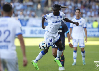 Gideon Mensah plays full throttle as Marseille beat Auxerre