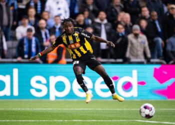 Ghanaian young forward Ibrahim Sadiq nets 6th goal as BK Hacken thump Sundsvall