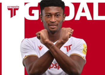 Ghanaian youngster Rahim Ibrahim scores first ever league goal as Trencin wallop Slovan Bratislava