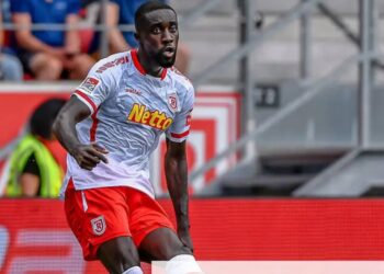 Ghanaian forward Prince Osei Owusu on target as Jahn Regensburg whip Kaiserslautern
