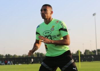 Rock-Solid Center-back Alexander Djiku trains ahead of Pre-World friendly