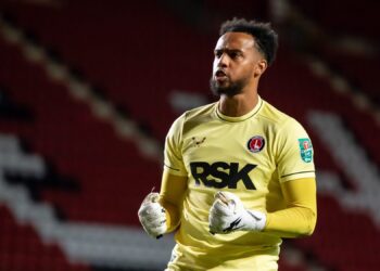 Ghana’s first choice Goalie Jojo Wollacott makes crucial save as Charlton Athletic defeat Stevenage on penalties