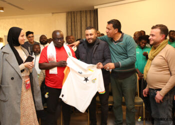 CHAN 2022: Mayor of El Khroub visits Black Galaxies ahead of Niger clash