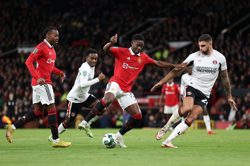 Ghanaian youngster Kobbie Mainoo explains how it felt to be replaced by  Casemiro on senior Manchester United debut