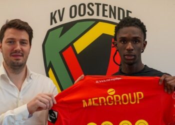 Ghanaian teenager Pierre Dwomoh joins KV Oostende on loan from Royal Antwerp