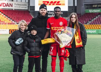 Ghanaian youngster Ernest Nuamah adjudged MoTM after scoring brace in FC Nordsjaelland win victory