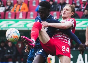 Ghanaian defender Kingsley Schindler shines, provides assist as Köln beat Augsburg on the road