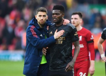 Thomas Partey offers honest opinion on Jorginho replacing him in Arsenal midfield