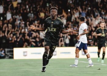 Ghanaian striker Kwadwo Opoku scores to help Los Angeles FC reach CONCACAF Champions League final