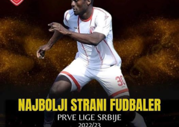 Ghanaian forward Kwaku Karikari named best foreign player in Serbian Parva Liga